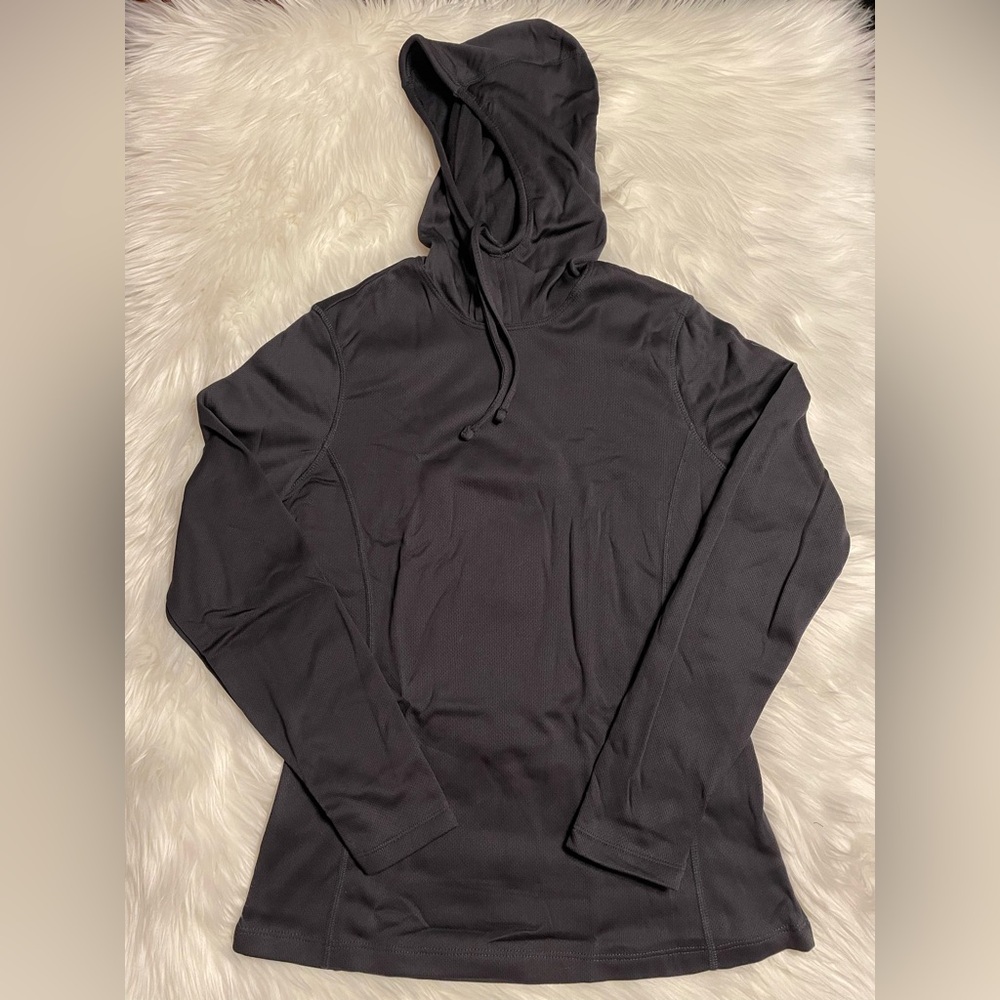 Spyder, Hoodie, Baselayer, Top, Midweight, Fleece-lined, Thumbholes, NWT